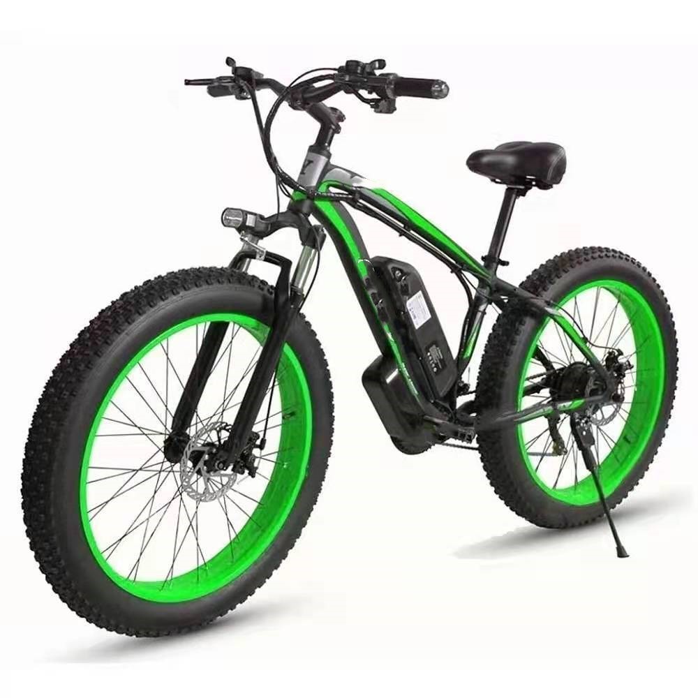 Electric Mountain Bike 21-Speed Lithium Battery Off Road Adventure