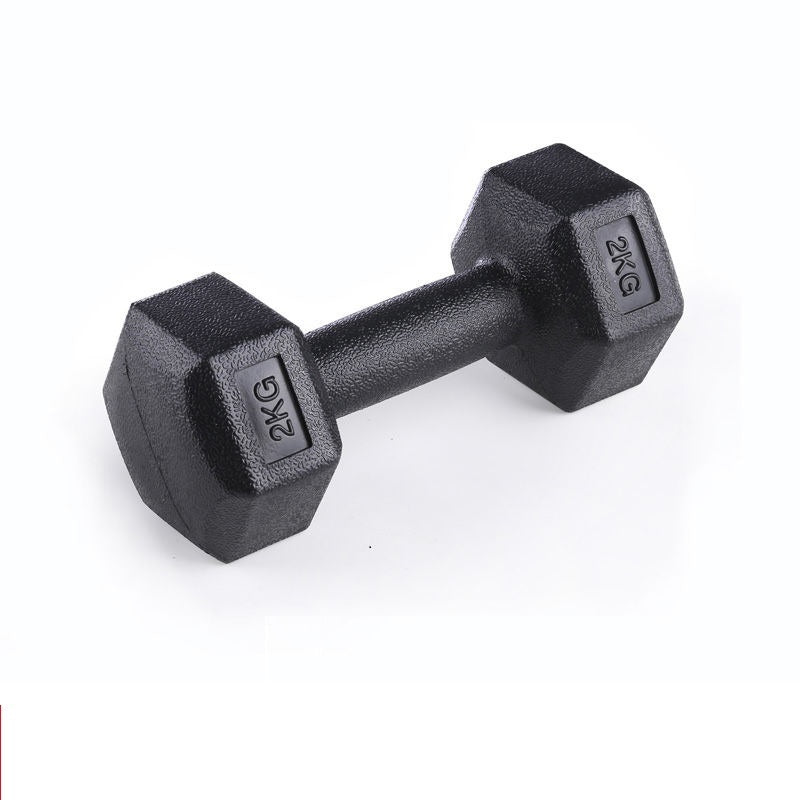 Rubberized Dumbbells Set Arm Muscle Training Home Fitness Equipment