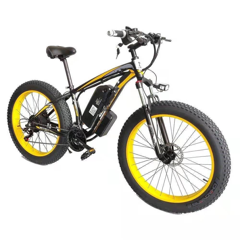 Electric Mountain Bike 21-Speed Lithium Battery Off Road Adventure