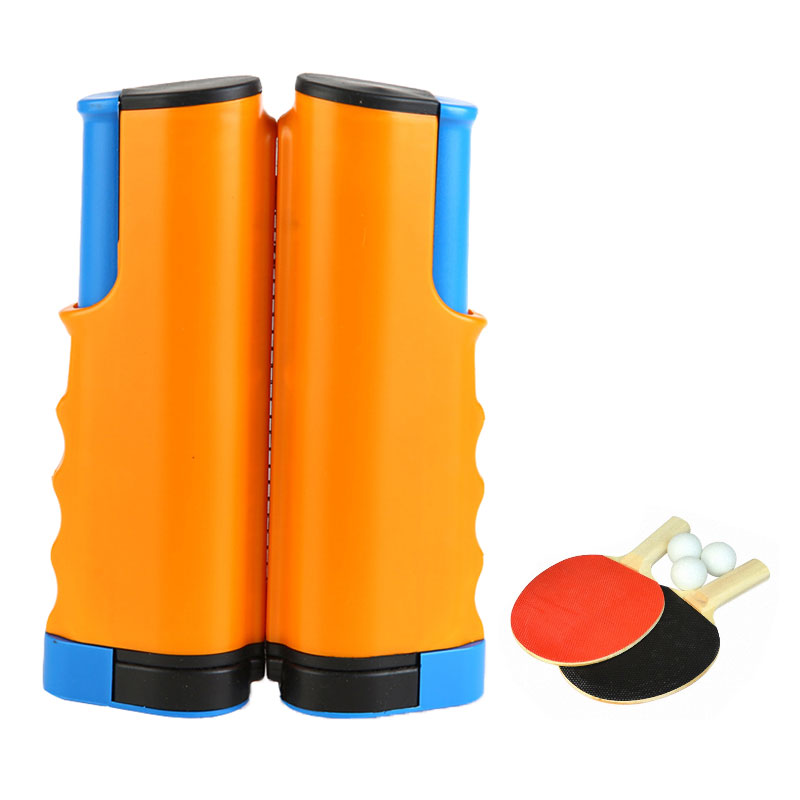 Portable Table Tennis Set Retractable Net 1.7M Training Workout Kit