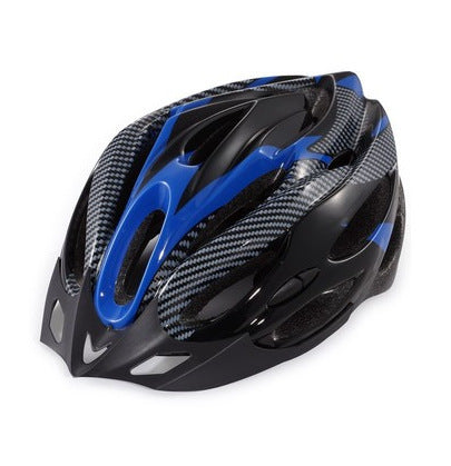Carbon Skull Bicycle Helmet Mountain Bike Riding Safety Protective Gear