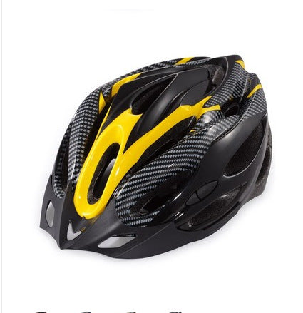 Carbon Skull Bicycle Helmet Mountain Bike Riding Safety Protective Gear