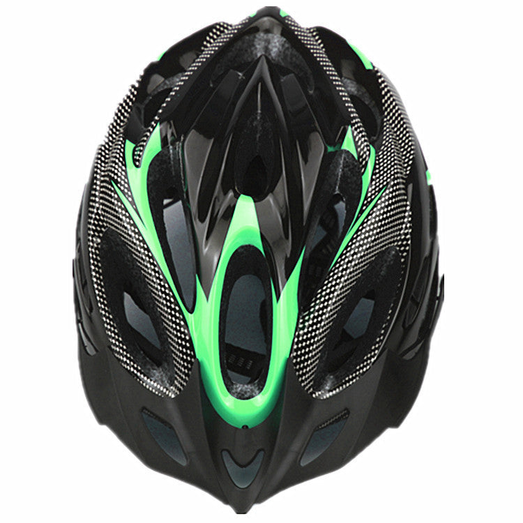 Carbon Skull Bicycle Helmet Mountain Bike Riding Safety Protective Gear