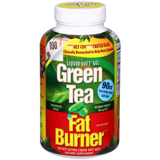 Applied Nutrition® Green Tea Fat Burner – Liquid Soft-Gels