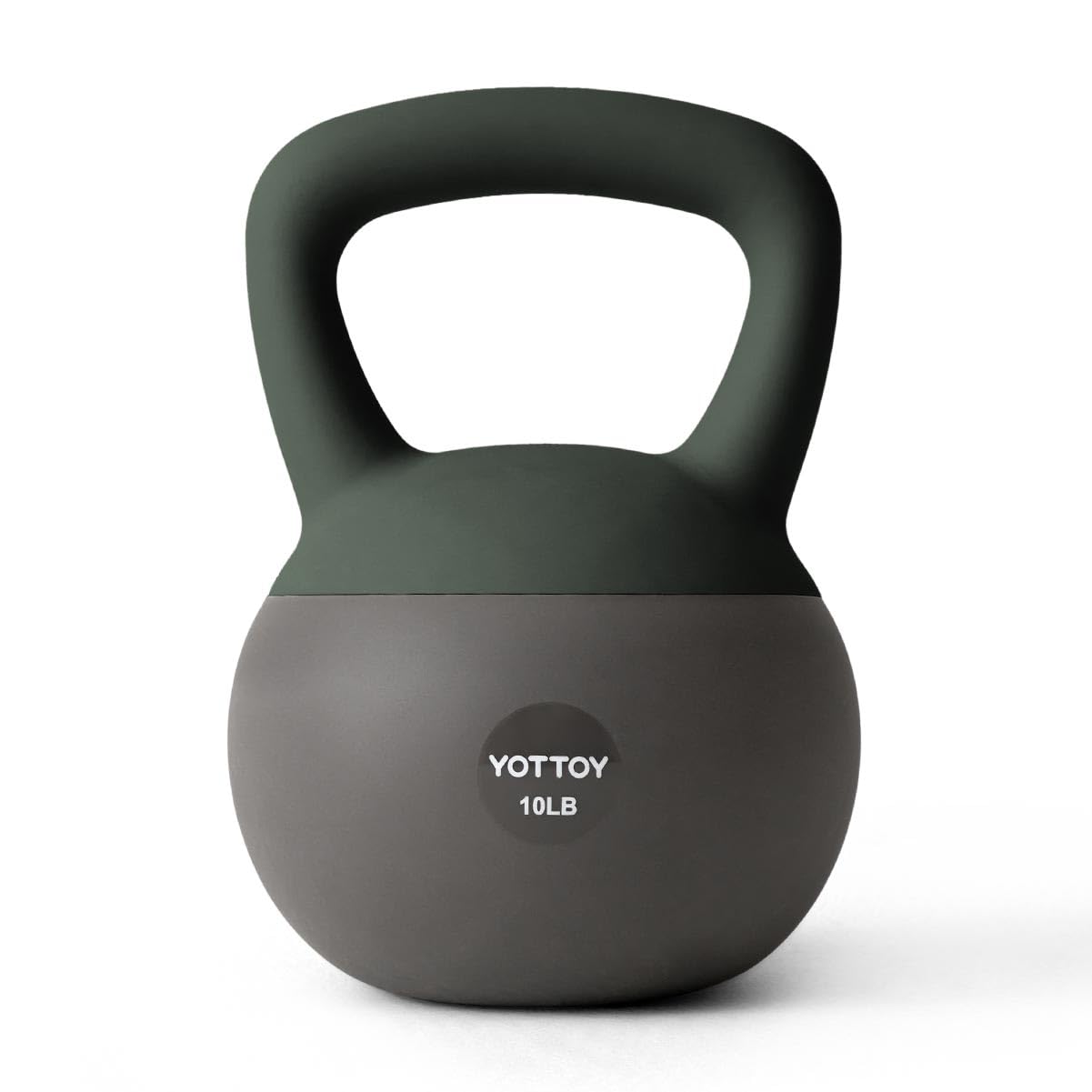 10lb Soft Kettlebell – Anti-Slip Base Impact-Resistant Strength Training Weight