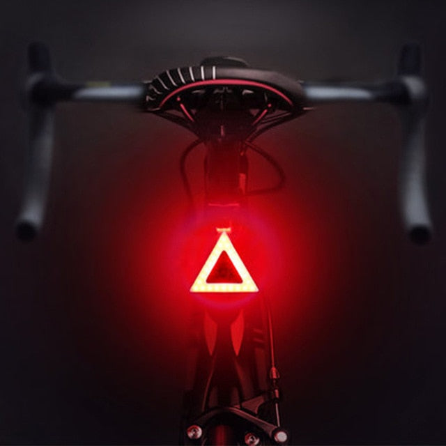 USB Rechargeable Bicycle Rear Light Multi Mode LED Bike Tail Light