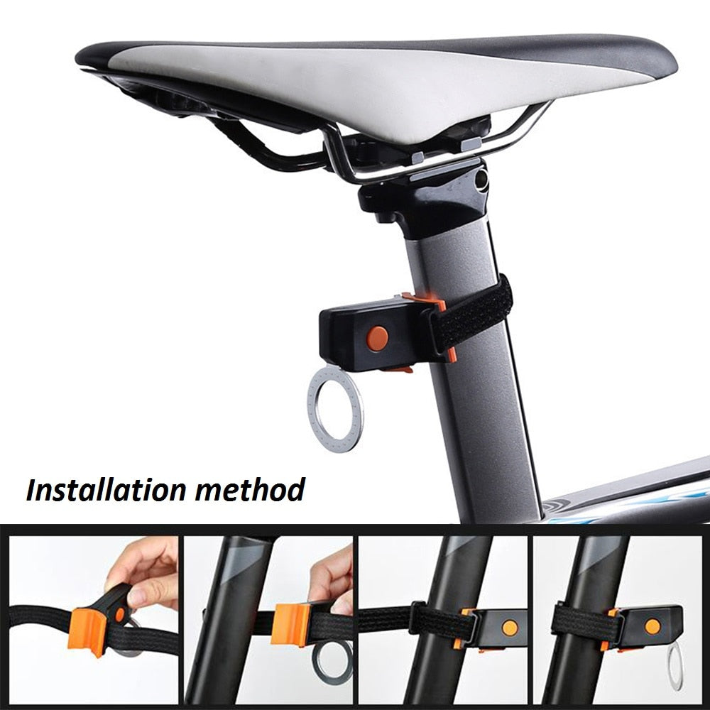 USB Rechargeable Bicycle Rear Light Multi Mode LED Bike Tail Light