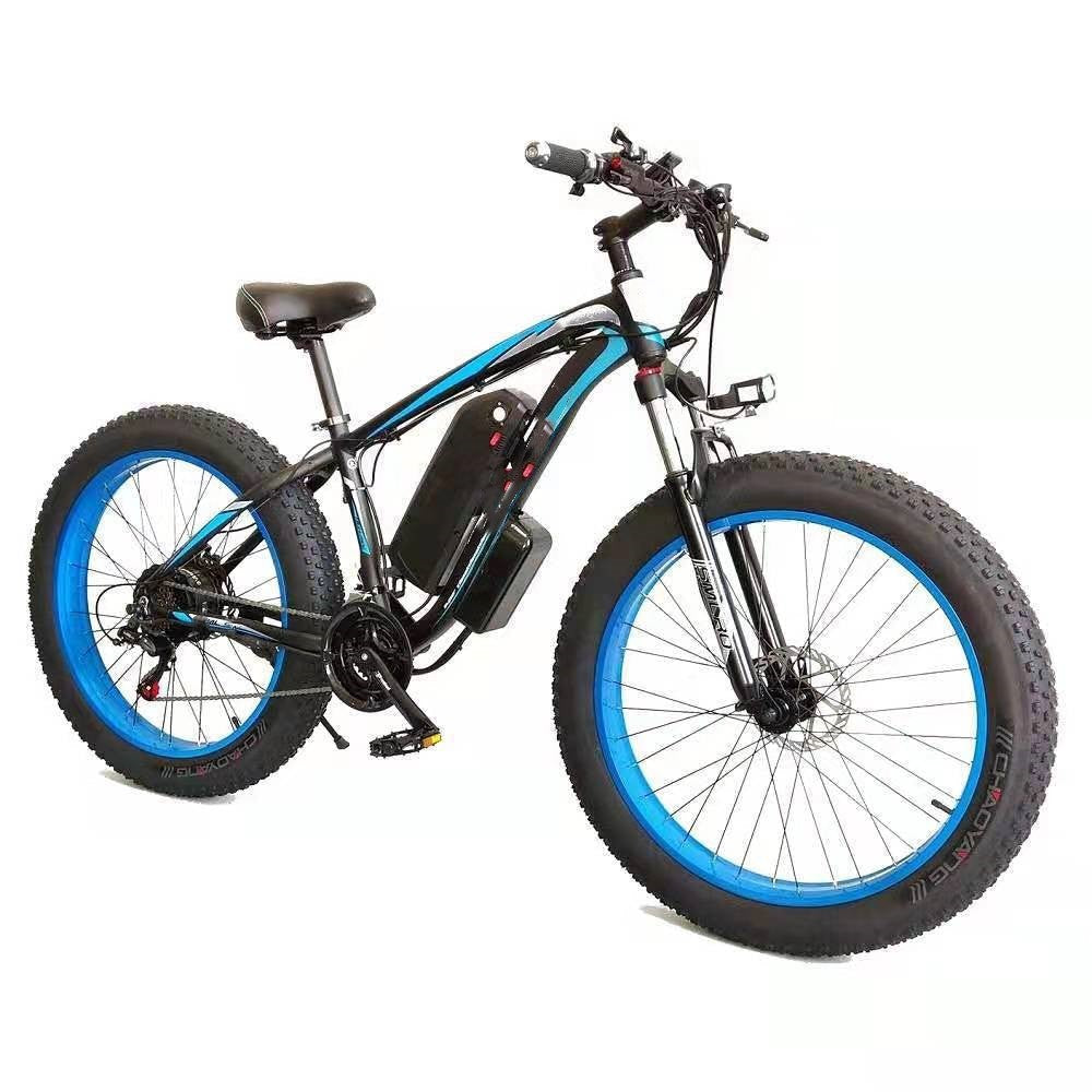 Electric Mountain Bike 21-Speed Lithium Battery Off Road Adventure
