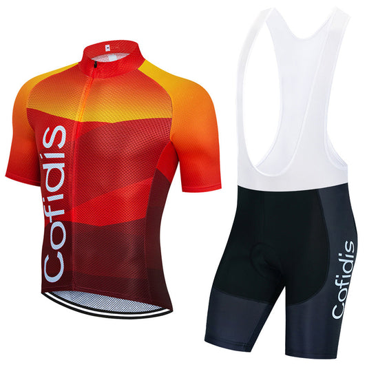Men’s Summer Quick Dry Mountain Bike Jersey Cycling Suit Set