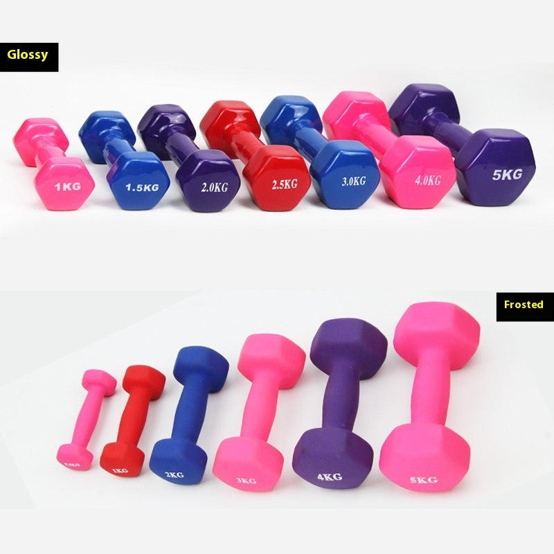 Hexagonal Dumbbells Set Home Fitness Arm Slimming Training Equipment