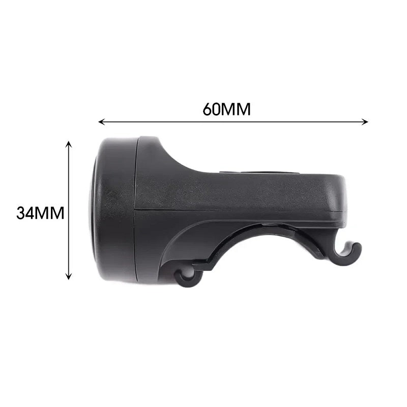 USB Rechargeable Electric Bicycle Bell Waterproof MTB Safety Horn