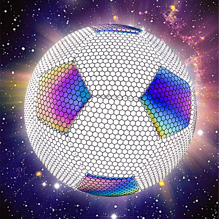 Reflective Soccer Ball Match Training Size 5 Football