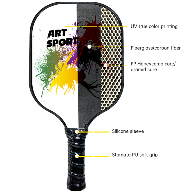 Wholesale Beach Tennis Paddle Set High Strength Rackets Pickleball Bat