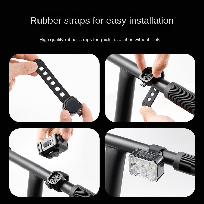 Bicycle Lights Set Headlight Taillight MTB Road Night Riding