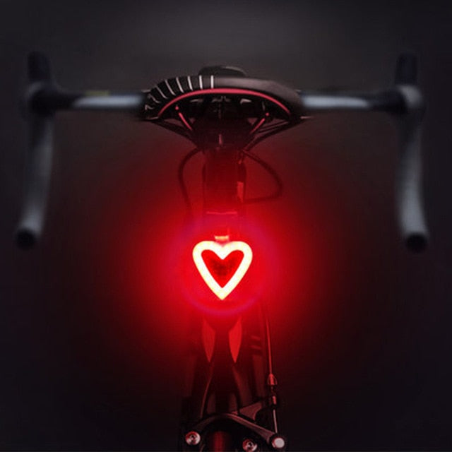 USB Rechargeable Bicycle Rear Light Multi Mode LED Bike Tail Light
