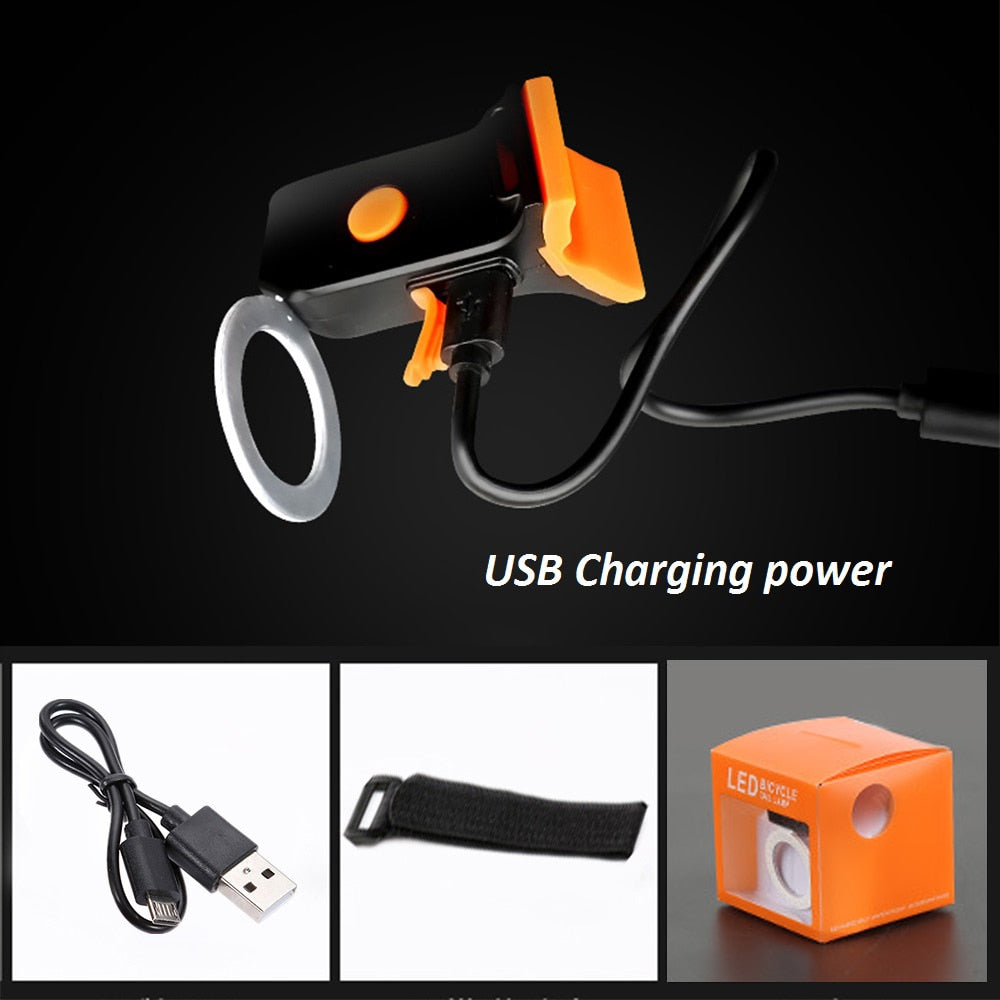USB Rechargeable Bicycle Rear Light Multi Mode LED Bike Tail Light