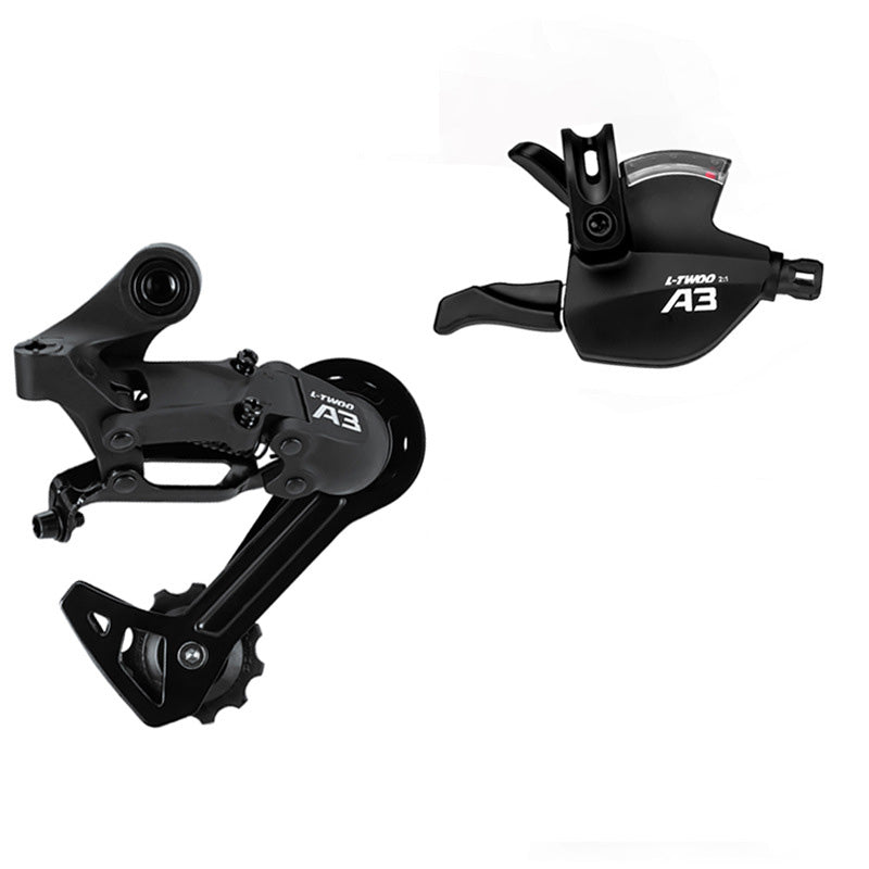 Mountain Bike Transmission Shifter Set Compatible Shimano