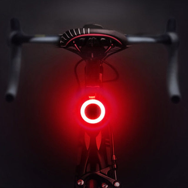 USB Rechargeable Bicycle Rear Light Multi Mode LED Bike Tail Light