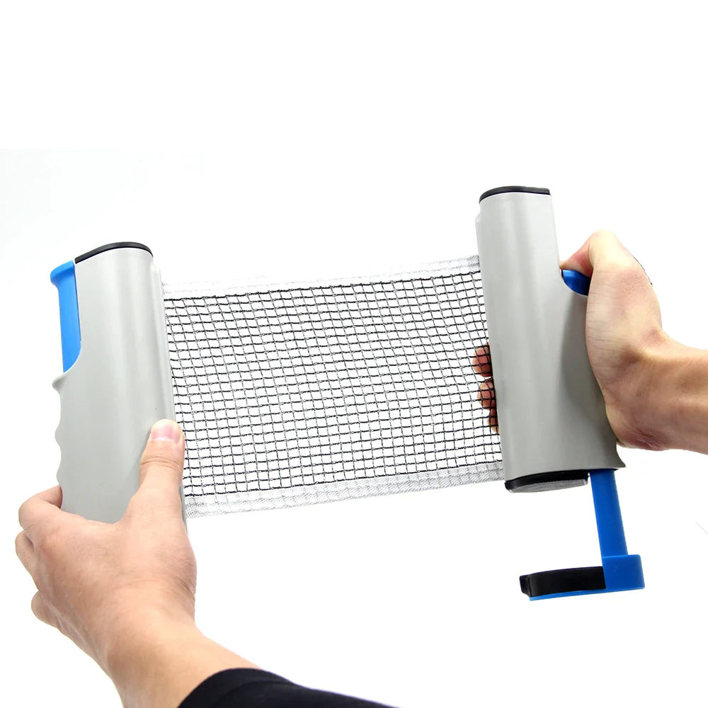 Portable Table Tennis Set Retractable Net 1.7M Training Workout Kit
