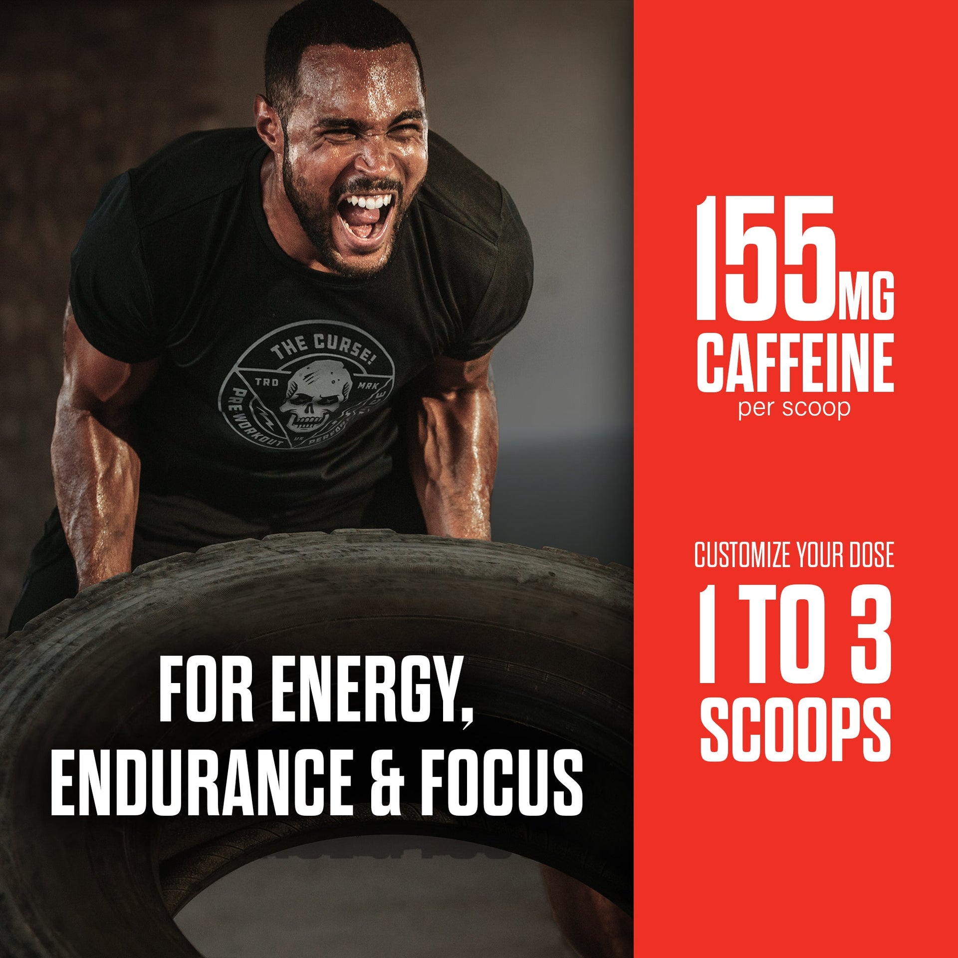Pre Workout Energy Focus Performance Gym Supplement