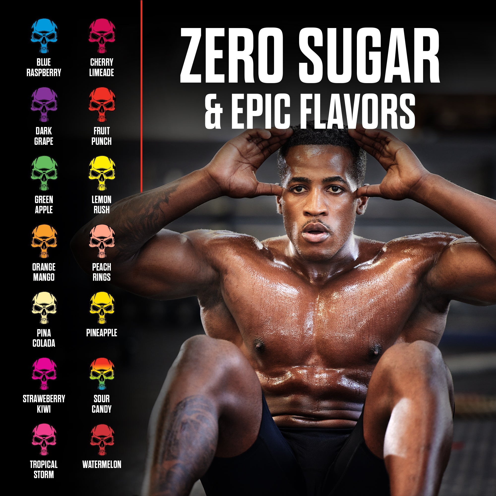 Pre Workout Energy Focus Performance Gym Supplement