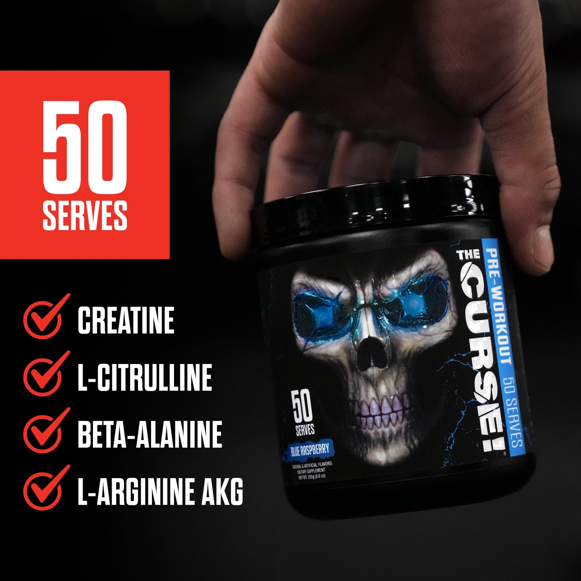 Pre Workout Energy Focus Performance Gym Supplement