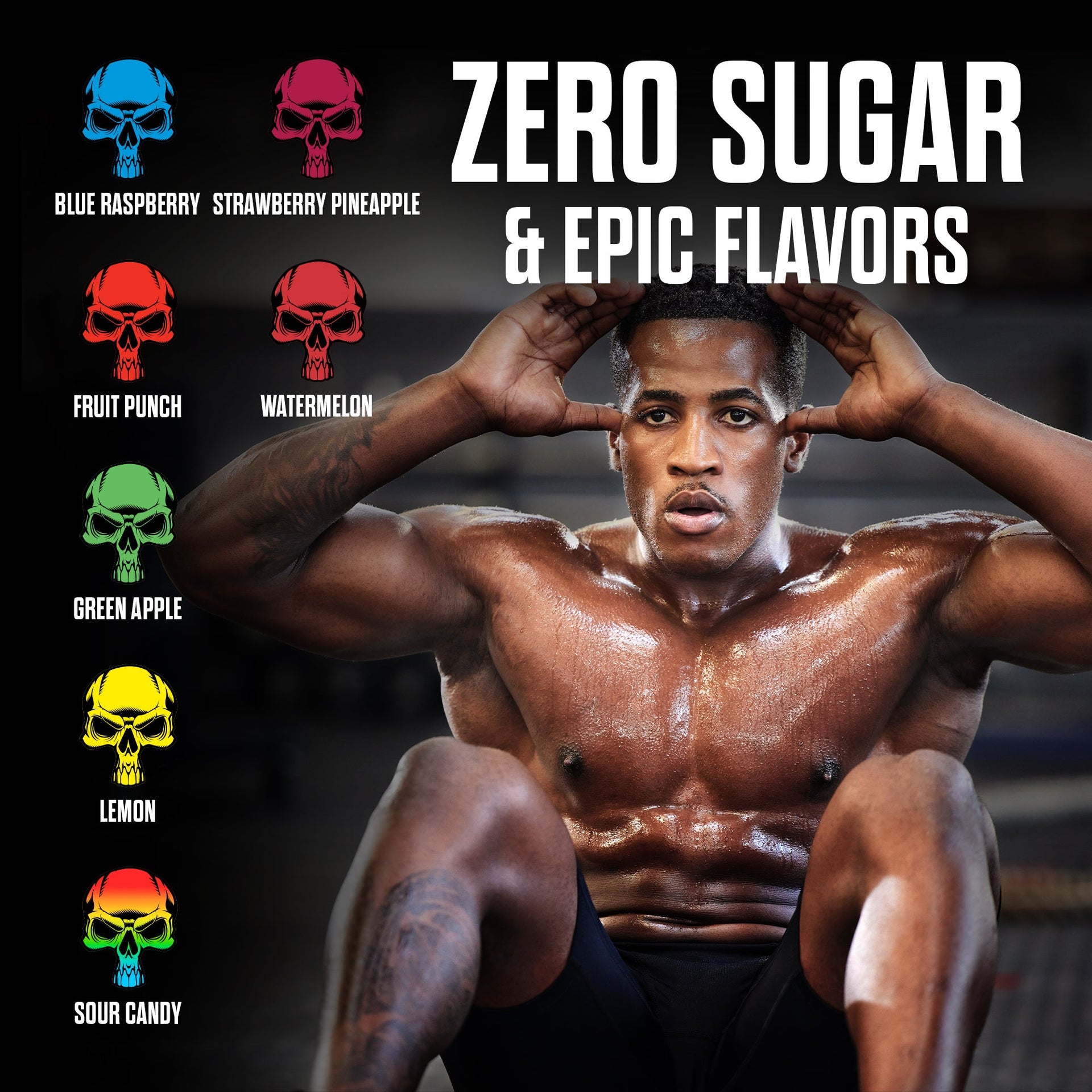 Pre Workout Energy Focus Gym Performance Supplement