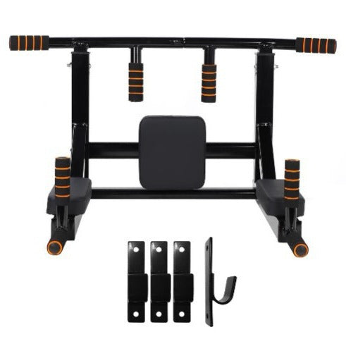 Wall-Mounted Indoor Outdoor Sandbag Rack Pull-Up Fitness Training Equipment