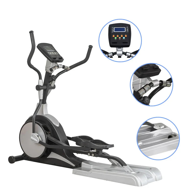 Portable Elliptical Desk Combo Under-Desk Fitness Cardio Exercise Machine