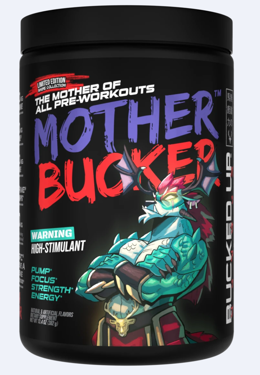 Bucked Up Mother Bucker High Stimulant Pre Workout 20 Servings