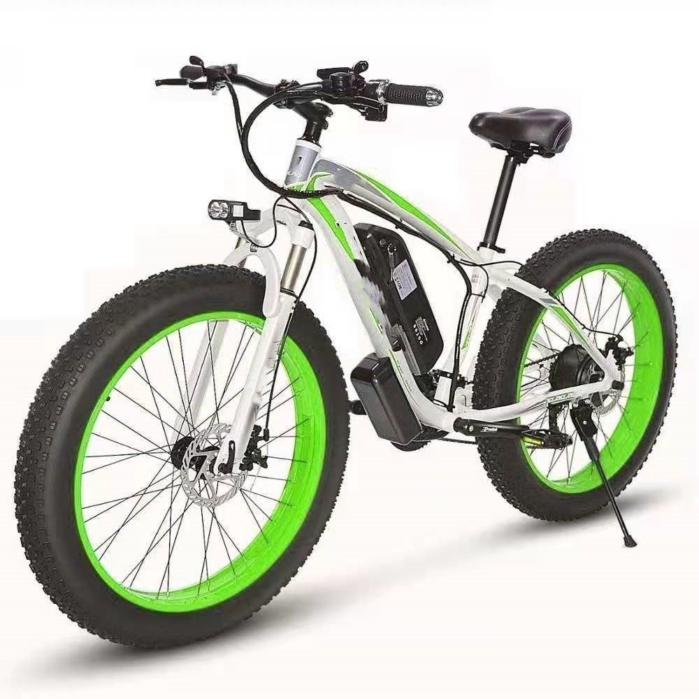Electric Mountain Bike 21-Speed Lithium Battery Off Road Adventure