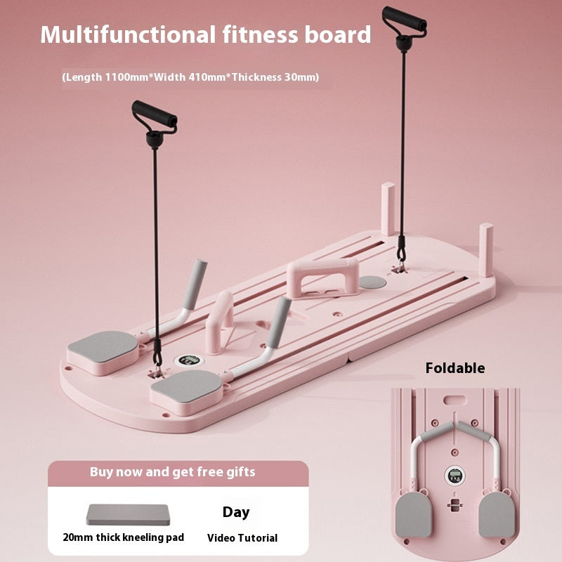 Multifunctional Fitness Board Home Workout Strength Training Equipment System