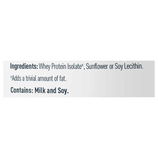 Unflavored Protein Powder Drink Mix Zero Carb Whey