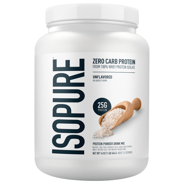 Unflavored Protein Powder Drink Mix Zero Carb Whey