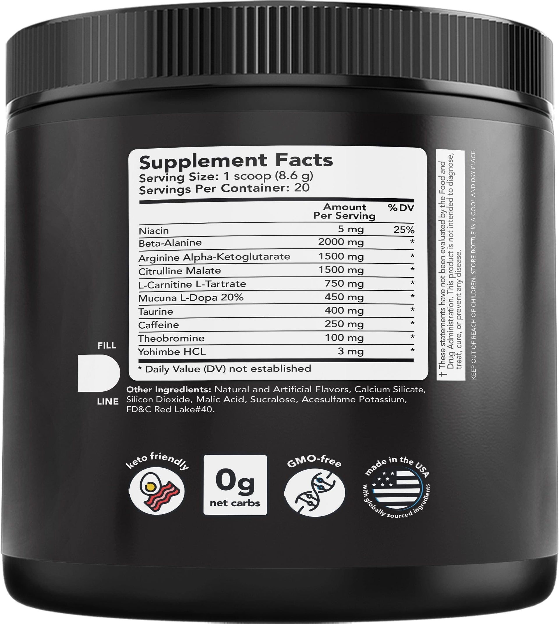 Watermelon Pre Workout Energy Focus Performance Training Supplement