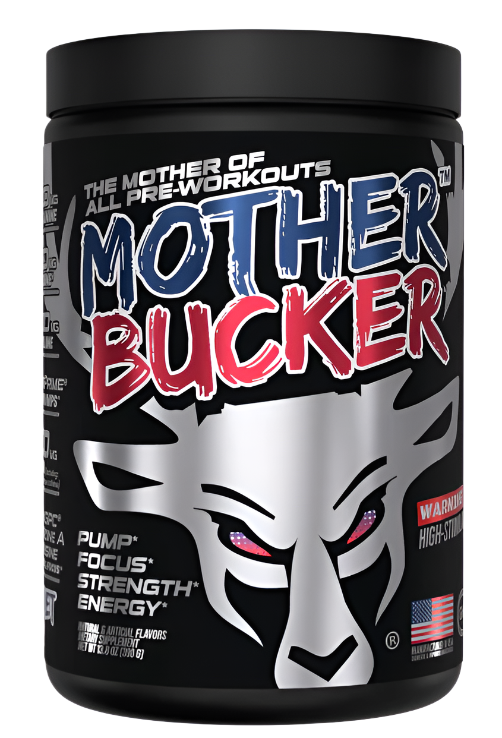 Bucked Up Mother Bucker High Stimulant Pre Workout 20 Servings