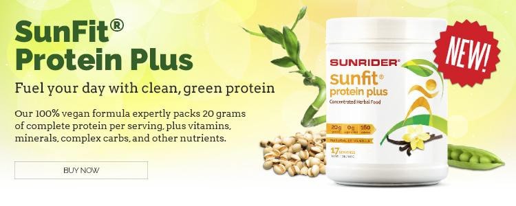 Protein Plus Sunrider Unique Protein Powder Nutrition Drink Mix